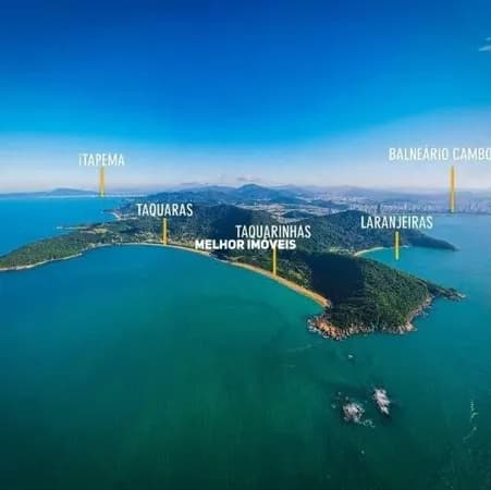 Terreno Residencial ou comercial à venda com 81.400 m² na Praia de Taquaras em Balneário Camboriú