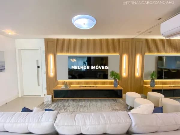 Apartamento mobiliado e decorado a venda com 3 Suítes no Centro Sul de Balneário Camboriú.