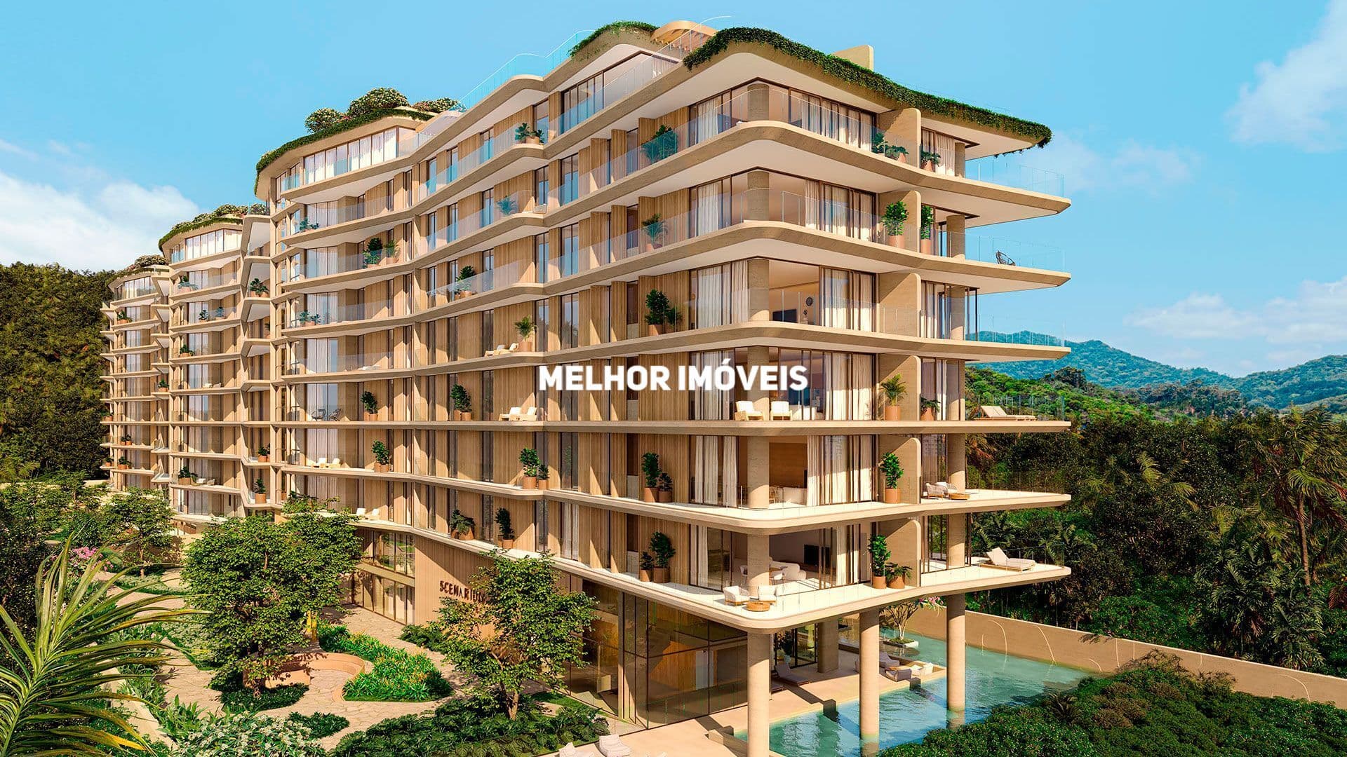 Apartamento Frente Mar no Scenarium Praia Brava – Itajaí/SC