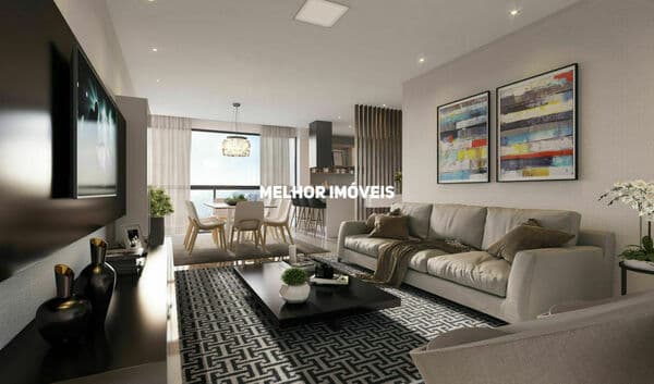 Apartamento em Construção à Venda com 03 Suítes Localizado na 2ª Quadra Mar de Balneário Camboriú - SC
