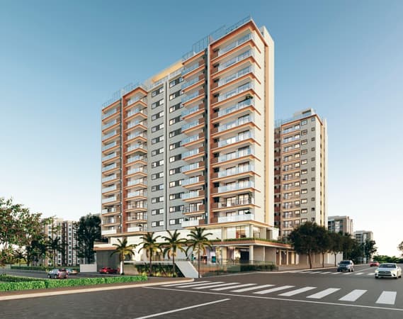Edifício Home Plus Fernando Amaral oferece um lindo apartamento de 3 quartos, sendo 1 suíte