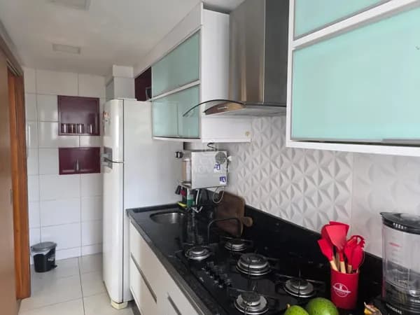 Porteira Fechada 2 quartos com suíte e 3 vagas de garagem