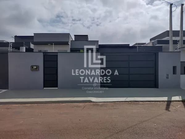 Casa térrea nova (74 m²) à venda — Residencial do Bosque, Mogi Mirim/SP