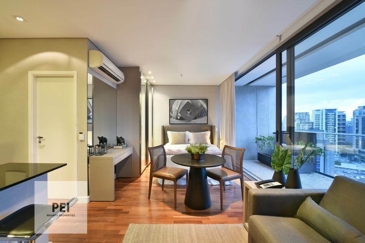 APARTAMENTO BACANA E MOBILIADO COM SERVICOS NO FL RESIDENCE | 43,m2