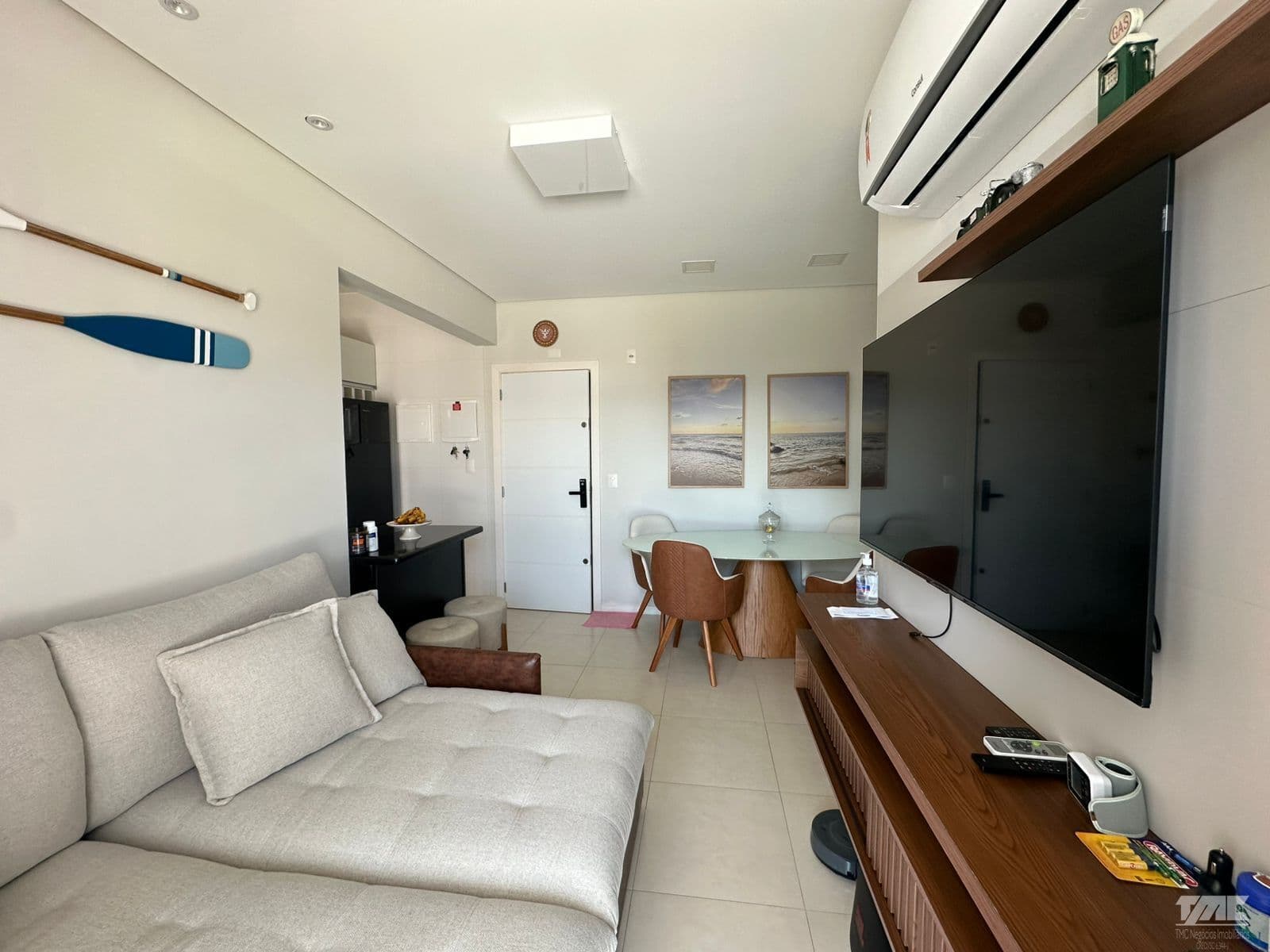 Apartamento mobiliado