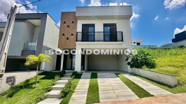 Casa semi térrea a venda em condomínio. Condomínio Soleil no bairro Ondas em Piracicaba