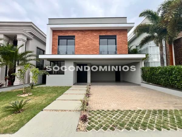 Sobrado com 4 suites à venda no Villa Daquila. Condomínio fechado em Piracicaba SP
