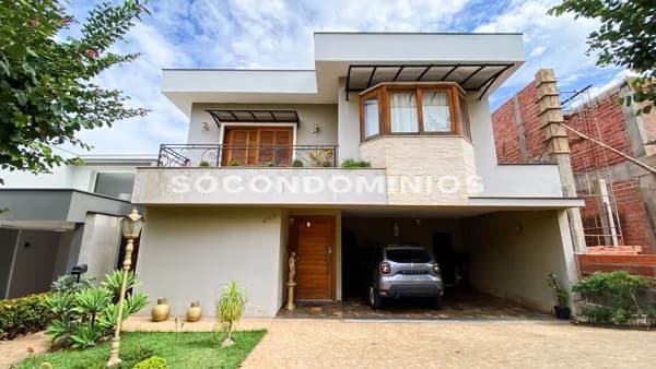 Sobrado com 5 quartos sendo 3 suítes no Damha 1. Condomínio fechado em Piracicaba São Paulo.
