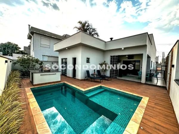 Casa térrea à venda com 3 suítes no Damha 1. Condomínio fechado em Piracicaba SP