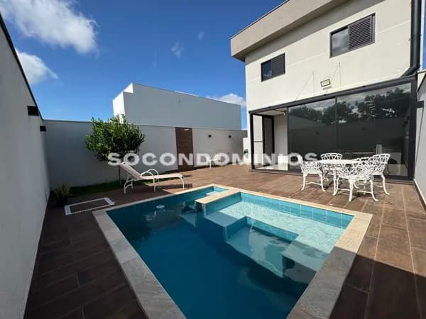 Casa sobrado à venda no Residencial Ágape. Condomínio fechado no bairro Campestre na cidade de Piracicaba SP