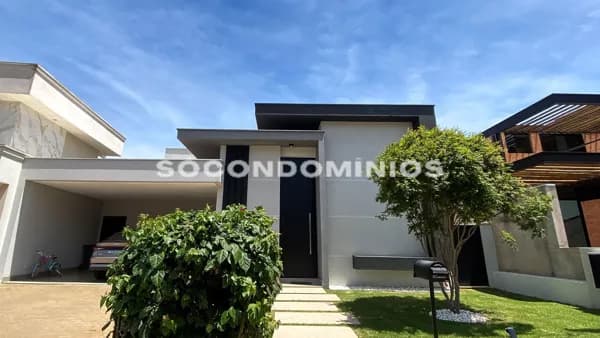Casa térrea com 3 suítes a venda no condomínio Villa Bela Vista. Condomínio fechado em Piracicaba/SP