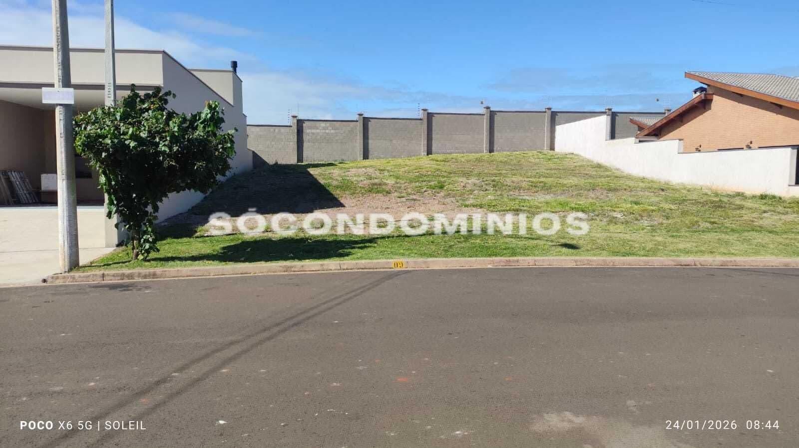 Terreno à venda no Condomínio Soleil. Condomínio Fechado em Piracicaba SP.