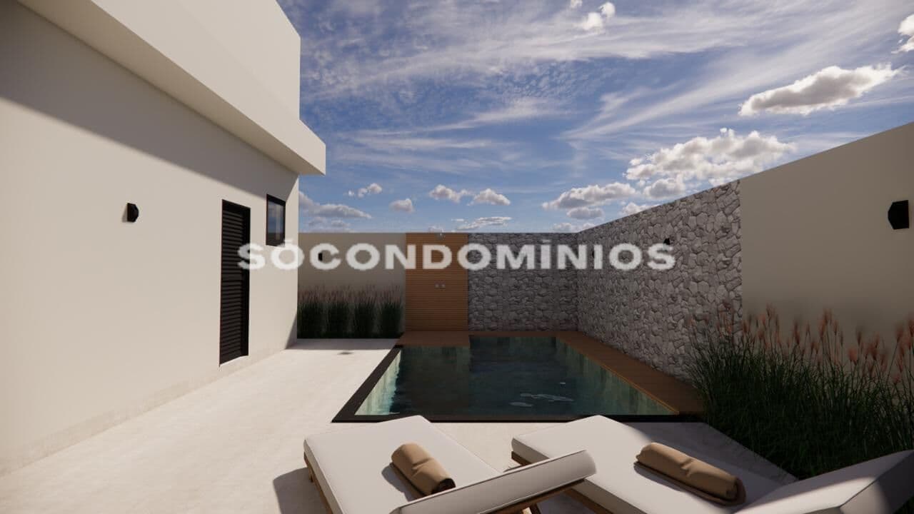 Casa em fase final de contrução em condomínio fechado