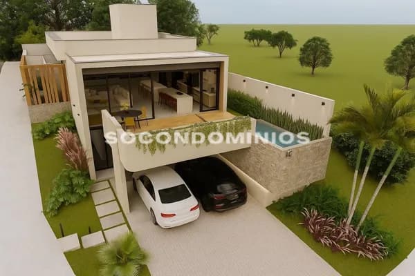 Casa à venda no Condomínio Belmonte. Condomínio fechado no bairro Campestre na cidade de Piracicaba/SP