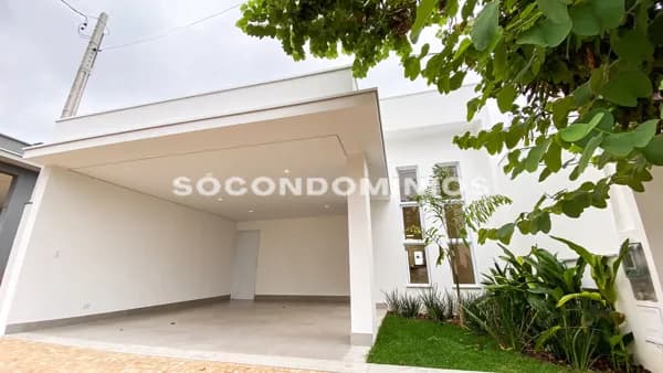 Casa à venda no Residencial Mônaco. Condomínio fechado no bairro Água Branca, em Piracicaba–SP.