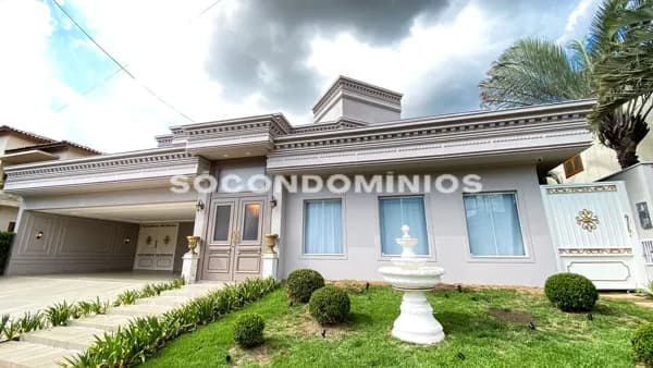 Casa sobrado com 4 suítes à venda no Água Seca. Condomínio fechado em Piracicaba-SP.