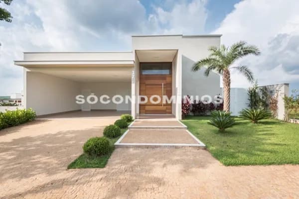Casa térrea com 3 suítes à venda no condomínio Monte Alegre. Condomínio fechado em Piracicaba-SP.