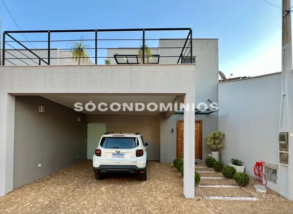 Casa sobrado com 3 dormitórios a venda no Convívio São Francisco. Condomínio fechado em Piracicaba-SP