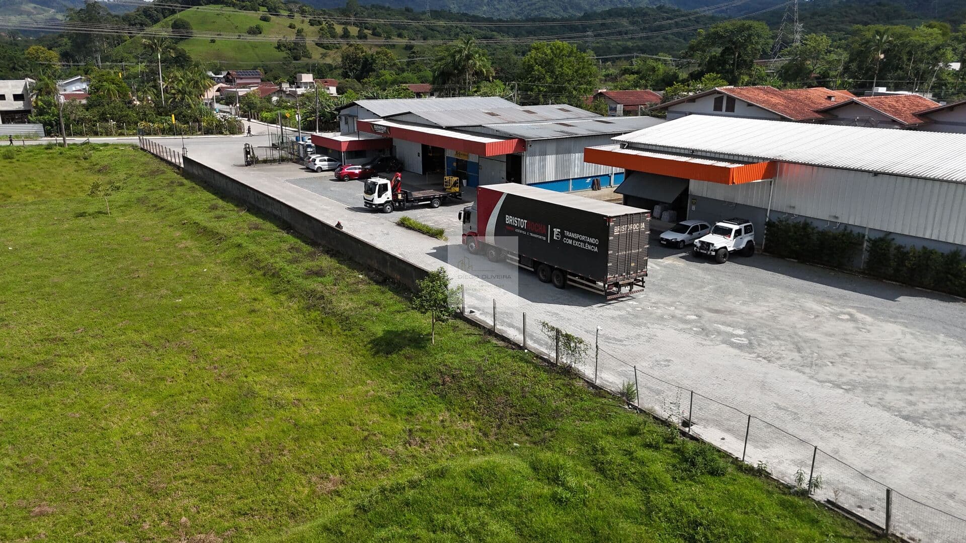 Galpão Industrial rendendo locação no bairro Itoupava Central em Blumenau-SC