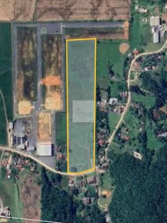 Terreno industrial plano com 109 de frente a poucos Metros da Br 470