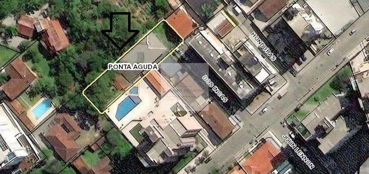 Terreno no bairro Ponta Aguda proximo ao centro da cidade de Blumenau-SC