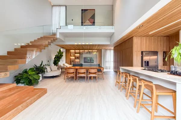 Linda casa nova e mobiliada no condomínio High Park em Blumenau-SC