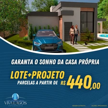 Terreno à Venda no Loteamento Viva Lagos em São Pedro da Aldeia