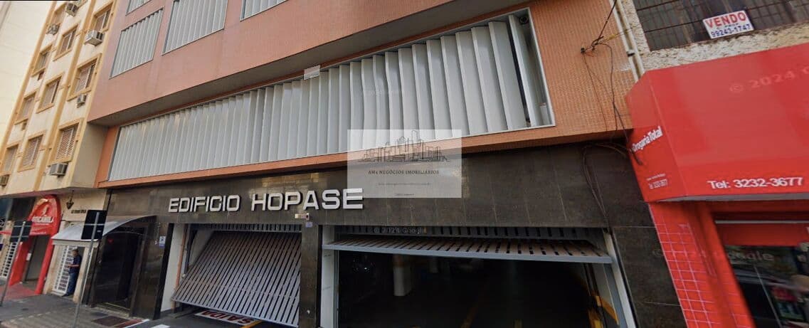 Garagem interna no Edifício Hércules