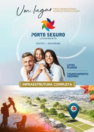 Loteamento Porto Seguro em Jaguaruna