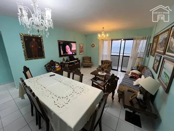 Apartamento Beira-Mar com 114 m², 3 Quartos (2 Suítes) – Casa Caiada – Olinda/PE