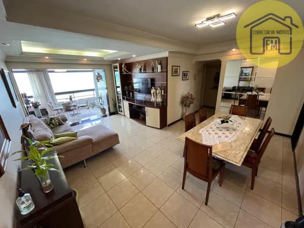 Apartamento Beira-Mar no Edifício Estação da Praia – Casa Caiada, Olinda – 3 Quartos e 2 Vagas