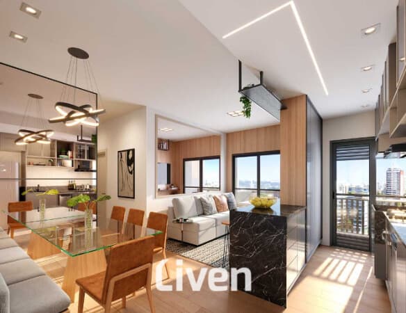 APARTAMENTO À VENDA, 2 QUARTOS, 50 M²!!
