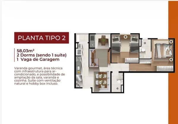 Apartamento em Jacareí - Jardim Califórnia