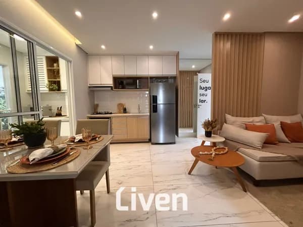 APARTAMENTO À VENDA COM 2 QUARTOS, 58M² NO JARDIM ISMÊNIA. (Imagens do decorado)