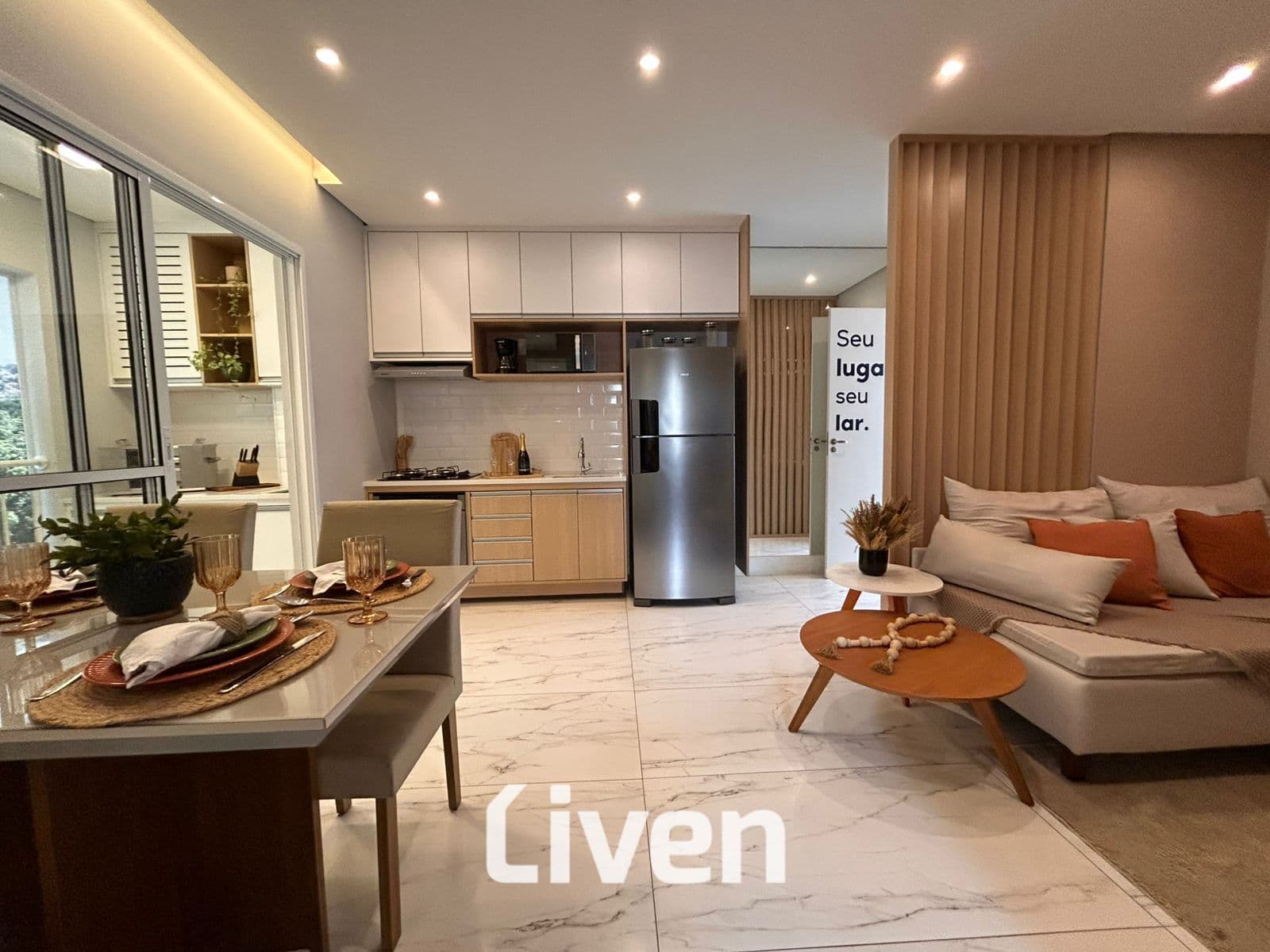 APARTAMENTO À VENDA COM 2 QUARTOS, 58M² NO JARDIM ISMÊNIA. (Imagens do decorado)