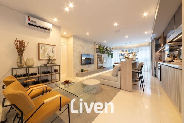APARTAMENTO À VENDA COM 1 QUARTO, 50M²