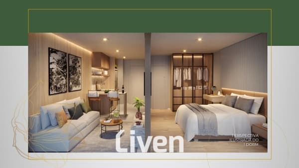 APARTAMENTOS À VENDA COM 1 QUARTO, 39M²