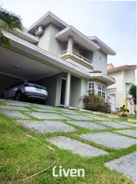 SOBRADO À VENDA COM 4 QUARTOS EM CONDOMÍNIO FECHADO, 300 M² - RESIDENCIAL VILLA BRANCA I!!