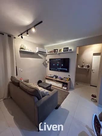 APARTAMENTO À VENDA COM 2 QUARTOS, 60M²