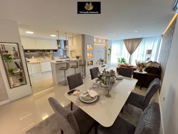 Apartamento mobiliado no Edifício Blue Life em Balneário Camboriú