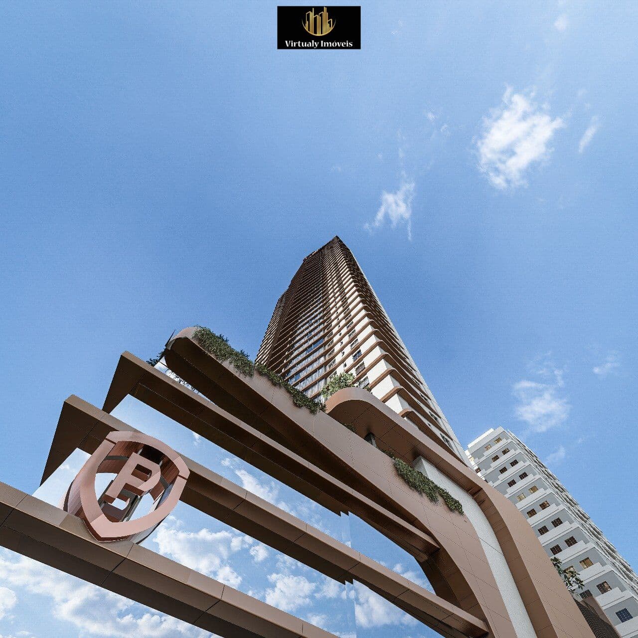 Apartamento na planta no Edifício Marine Palace em Balneário Camboriú