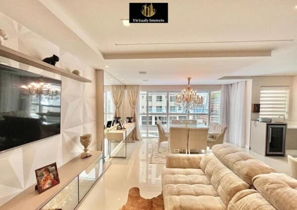 Apartamento mobiliado no Edifício Edgar Wegner em Balneário Camboriú