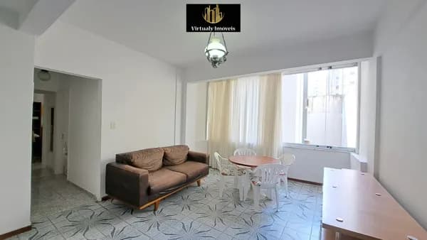Apartamento mobiliado quadra mar para locação em Balneário Camboriú
