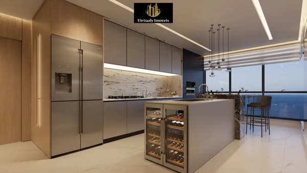 Apartamento na planta no Edifício Luminare Residence em Balneário Camboriú com 160m