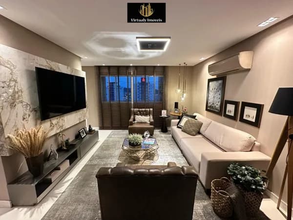 Apartamento mobiliado andar alto no Edifício Peniche em Balneário Camboriú
