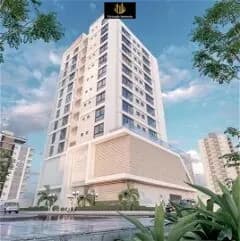 Apartamento no Edifício Delos Residence com 02 suítes em Camboriú