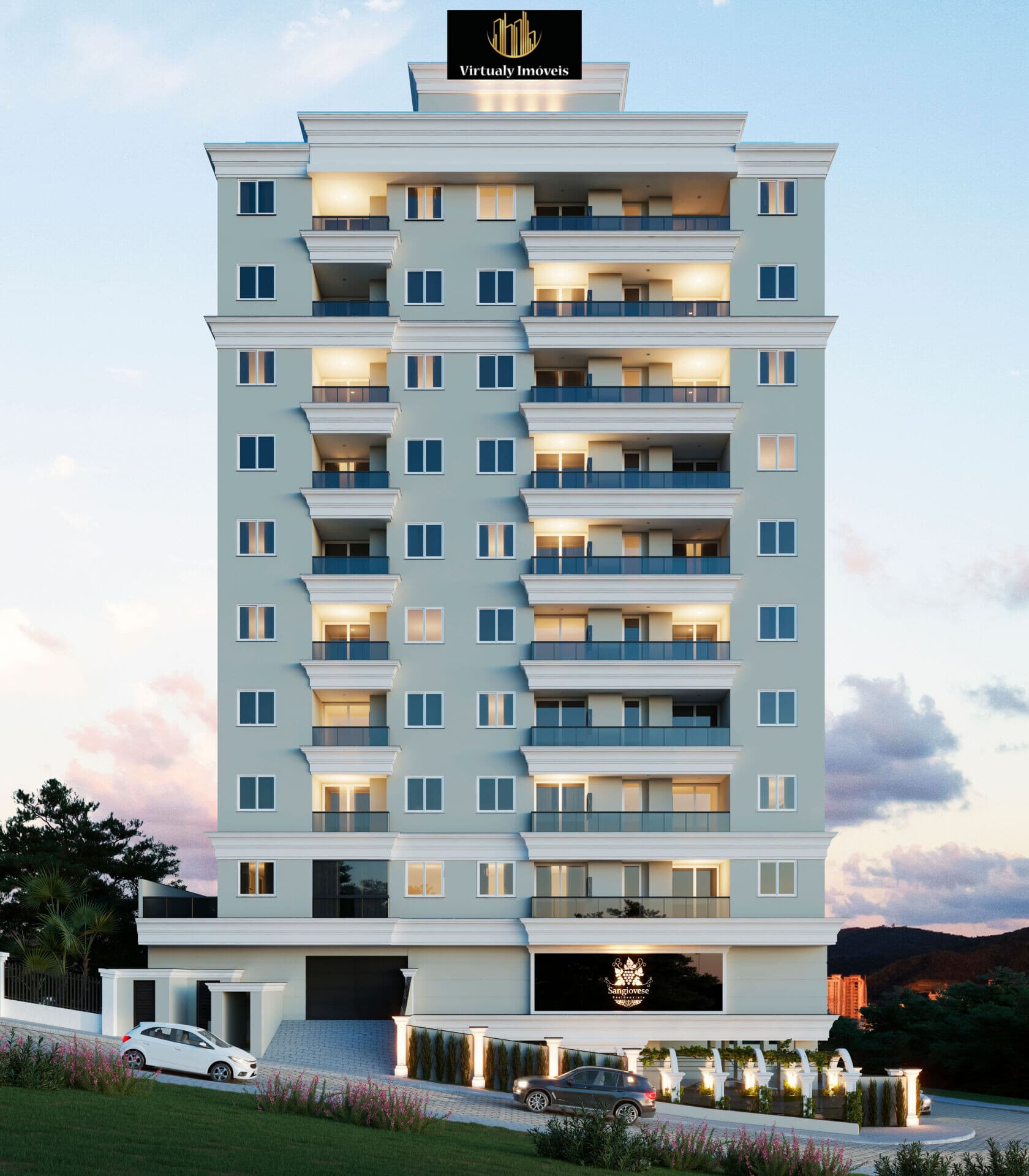 Apartamento no Edifício Sangiovese Residenziale em Camboriú