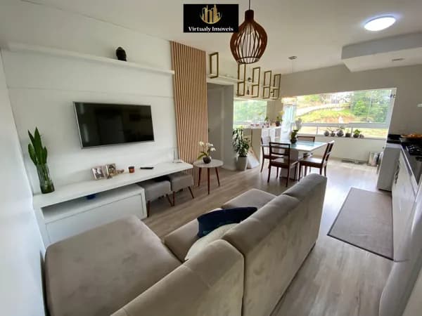 Apartamento mobiliado no Edifício Alfa Residence em Camboriú