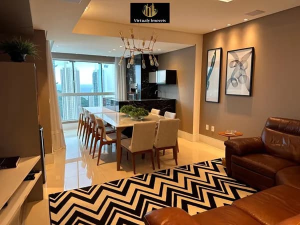 Apartamento mobiliado no Edifício Império das Ondas em Balneário Camboriú