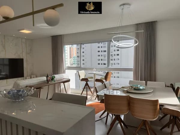 Apartamento mobiliado no Edifício San Telmo em Balneário Camboriú